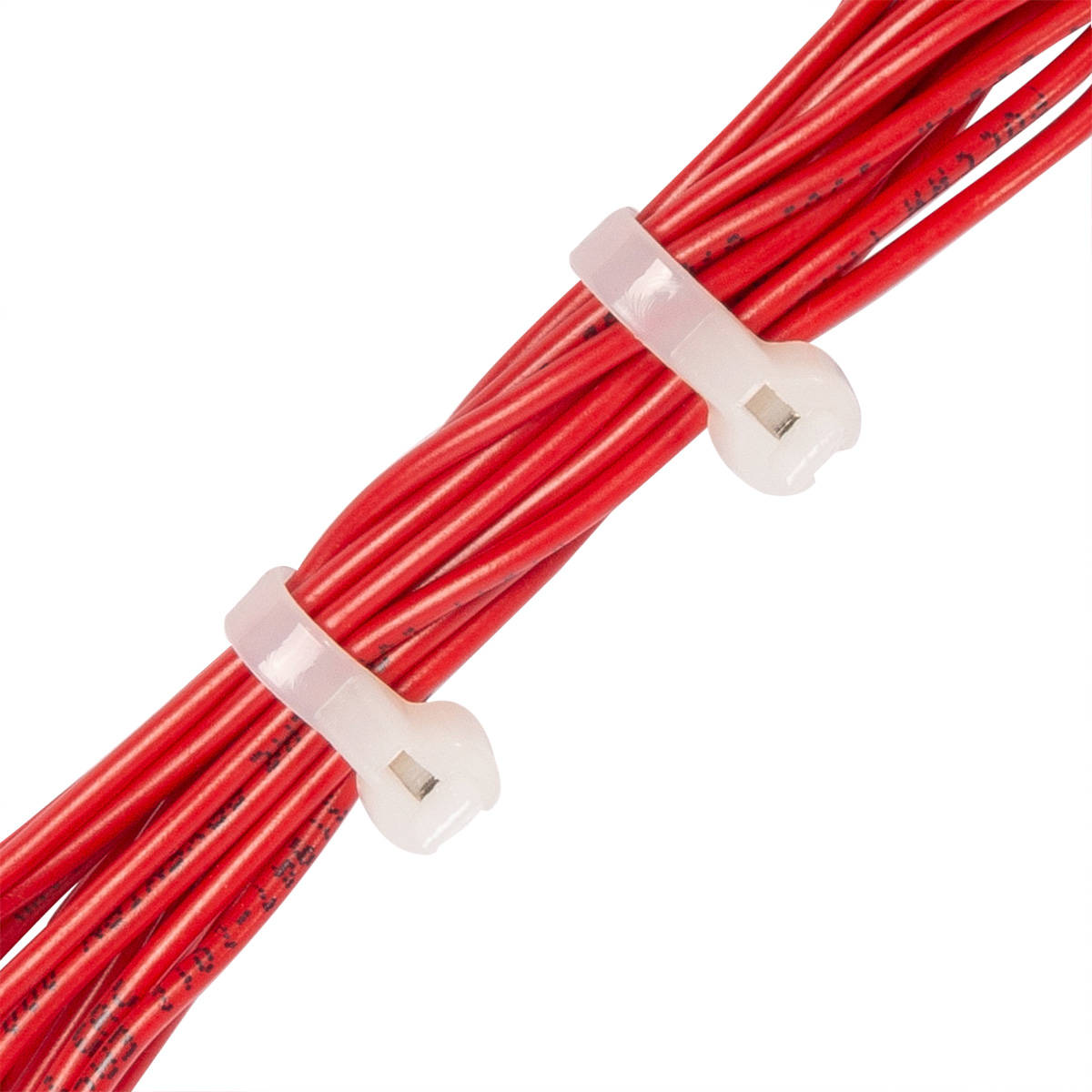 Стяжка нейлоновая КСЗ 3x100 (бел) (100шт)