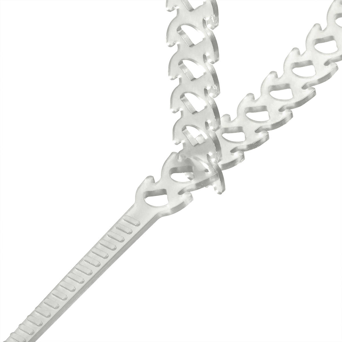 Стяжка нейлоновая T-flex 300 (зел) (20шт)