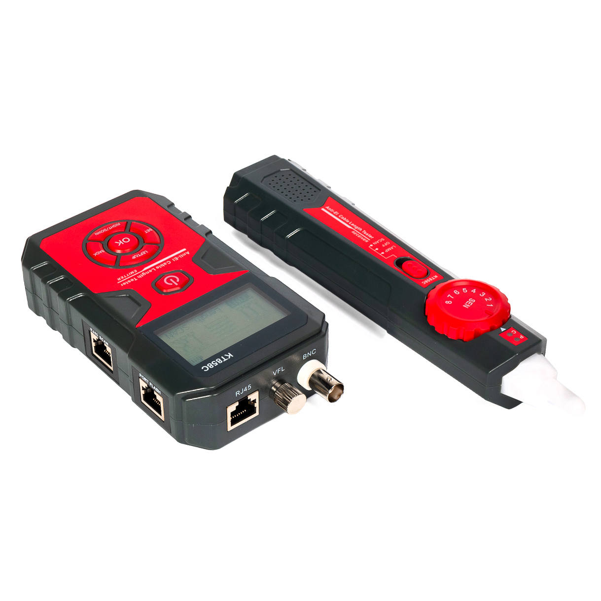LAN-тестер кабельный с PoE КТ 858C серия PROLINE
