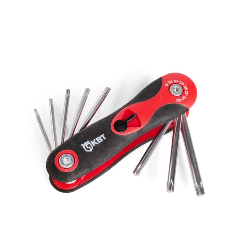 Набор ключей TORX НТК-Т-08 серия KBT-PROFESSIONAL Набор ключей TORX НТК-Т-08 серия KBT-PROFESSIONAL