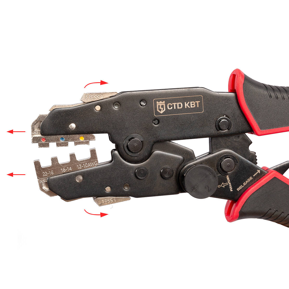 Пресс-клещи с набором матриц CTD+5 серия QUICK PRO