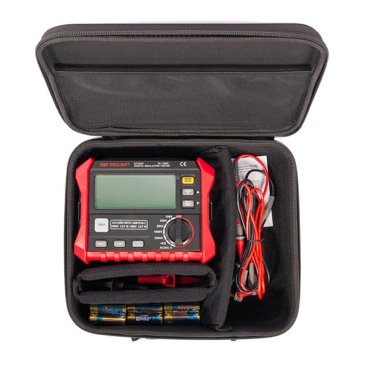Мегаомметр цифровой KT 5203 серия PROLINE