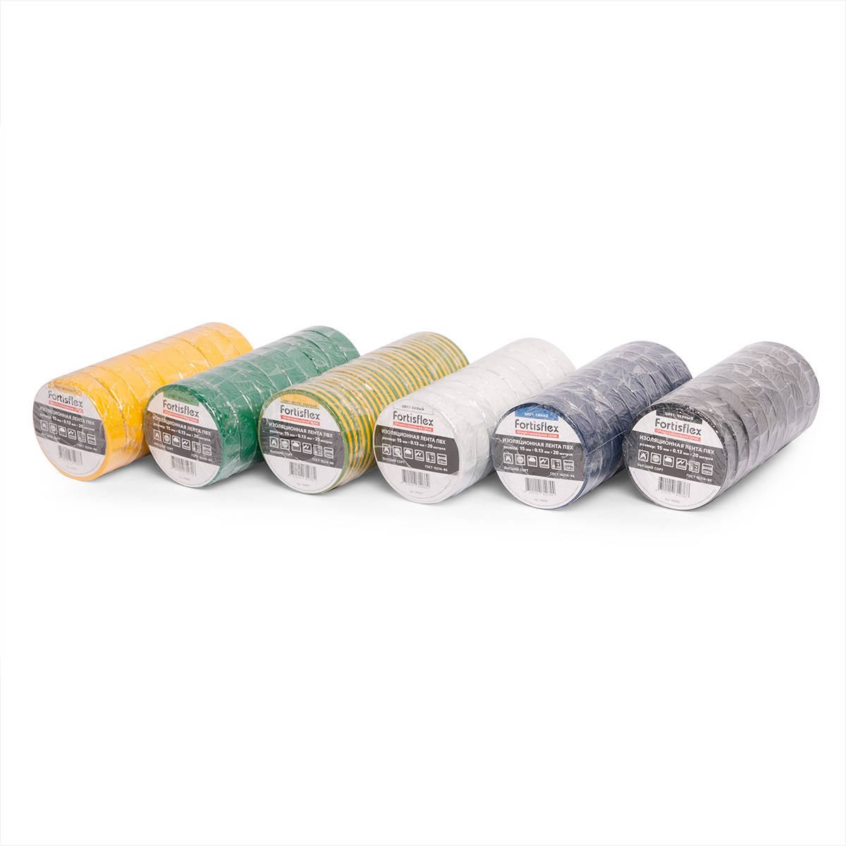 Изолента ПВХ 15x0.13х20 (бел)