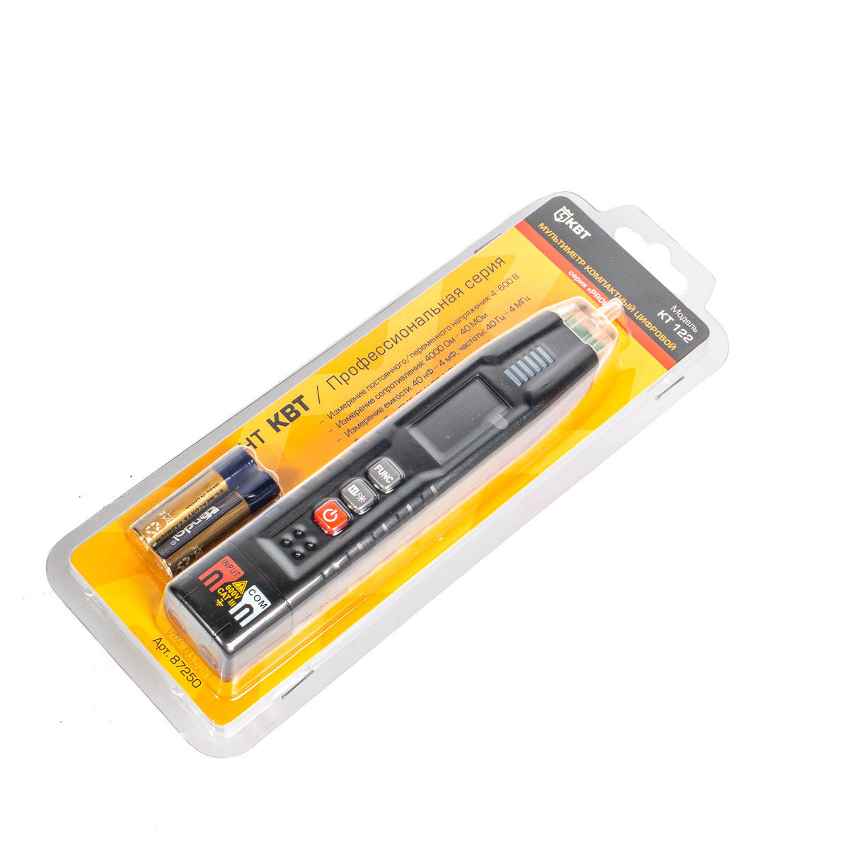 Мультиметр цифровой KT 122 серия PROLINE