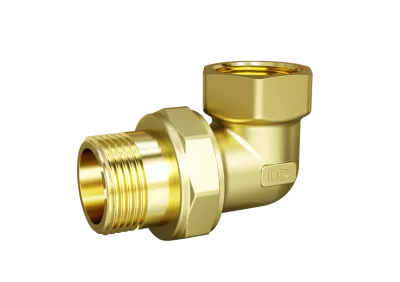 Сгон разъемный угловой (американка) LD Pride DN20 (3/4") ВР/НР латунь с биркой