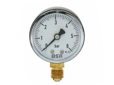 Манометр BSR 6 бар, 1/4 ", ? 50, радиальный