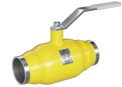 Кран шаровой LD КШЦП Gas 100.025.П/П.02. из стали 20 Ду100 Ру2,5МПа