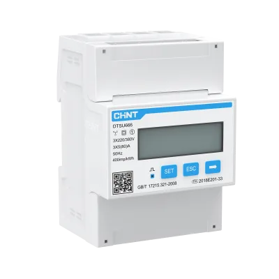 Счетчик ectoControl электроэнергии 3-фазный CHINT (RS-485,DIN-рейка)