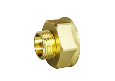 Переход LD Pride DN25х20 (1"ВР х 3/4"НР) латунь с биркой