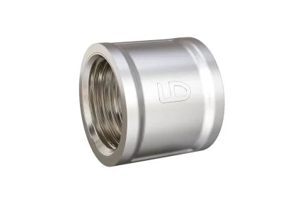 Муфта LD Pride DN20 (3/4") ВР латунь никель
