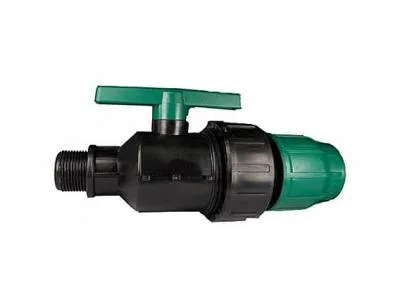 Шаровый кран (цанга-нар.р.) 50х1,1/2″ SDR 17 Турция