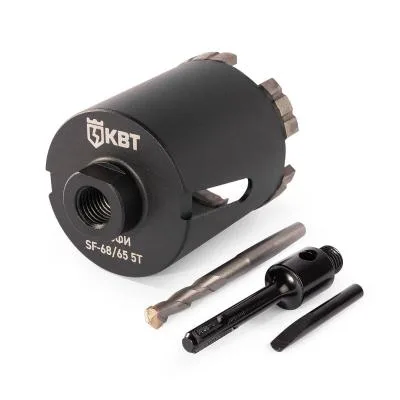 Коронка SF-68/65 5T с адаптером SDS-Plus серия ПРОФИ