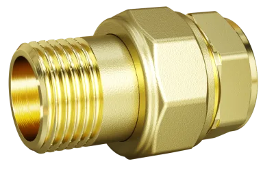 Сгон разъемный (американка) LD Pride DN15 (1/2") ВР/НР латунь