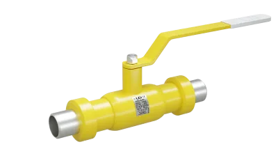 Кран шаровой LD КШЦШ Gas 010.040.П/П.02. из стали 20 Ду10 Ру4,0МПа