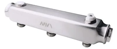 Коллектор из нержавеющей стали MVI, м\ц 100мм, 1 1/4"x1/2", 5 выходов