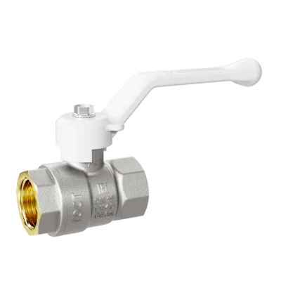 Кран шаровой латунный LD Pride 47.32.В-В.Р Ду 32 Ру 25 рычаг (white) с биркой