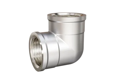 Угол 90 гр LD Pride DN20 (3/4") ВР/ВР латунь никель с биркой
