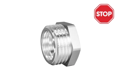 Футорка LD Pride DN50х40 (2"НР х 1 1/2" ВР) латунь