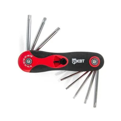 Набор ключей TORX НТК-Т-08 серия KBT-PROFESSIONAL