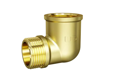 Угол 90 гр LD Pride DN25 (1") ВР/НР латунь