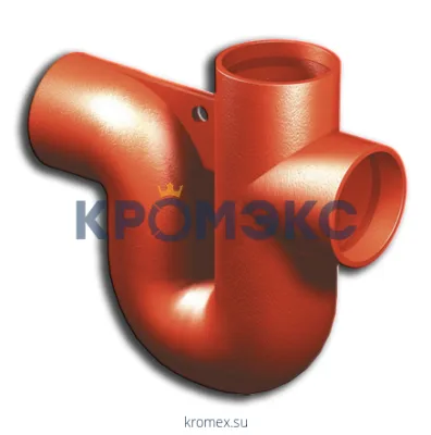 Duker 669564 Сифон (гидрозатвор) SML DIN 19522 DN 100