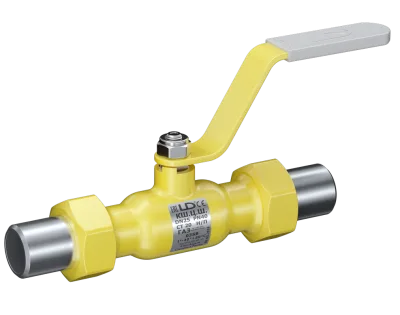 Кран шаровой LD КШЦШ Gas 025.040.Н/П.02. из стали 20 Ду25 Ру4,0МПа