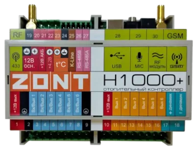 Универсальный контроллер ZONT H1000+