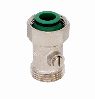 Кран для нижнего подключения прямой, с шаровым затвором MVI 3/4"x3/4"