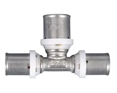 Пресс-фитинг тройник переходной MVI 32х26х32