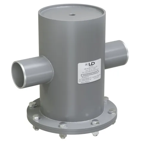 Грязевик абонентский LD вертикальный приварной DN 250 PN 16