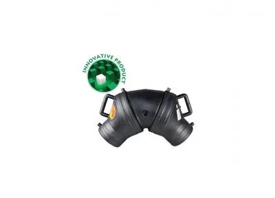 Подвижный электросварной отвод вода Tega PE 100 110 SDR26